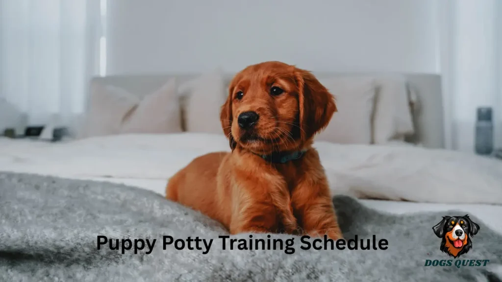 Puppy Potty Training Schedule