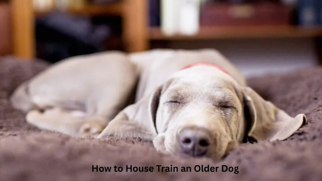 How to House Train an Older Dog
