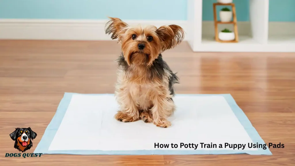 Training Puppy on Puppy Pads