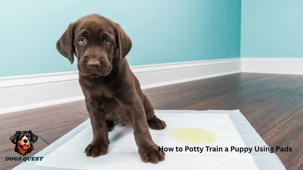 How to Potty Train a Puppy Using Pads