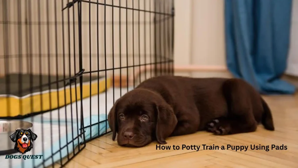 How to Potty Train a Puppy Using Pads