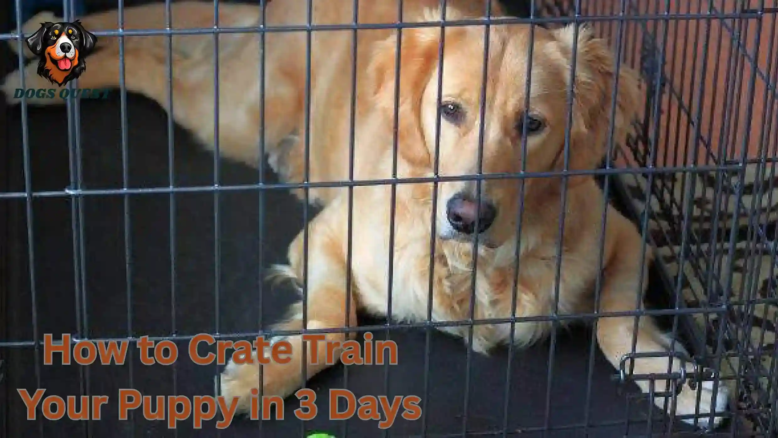 How to Crate Train Your Puppy in 3 Days