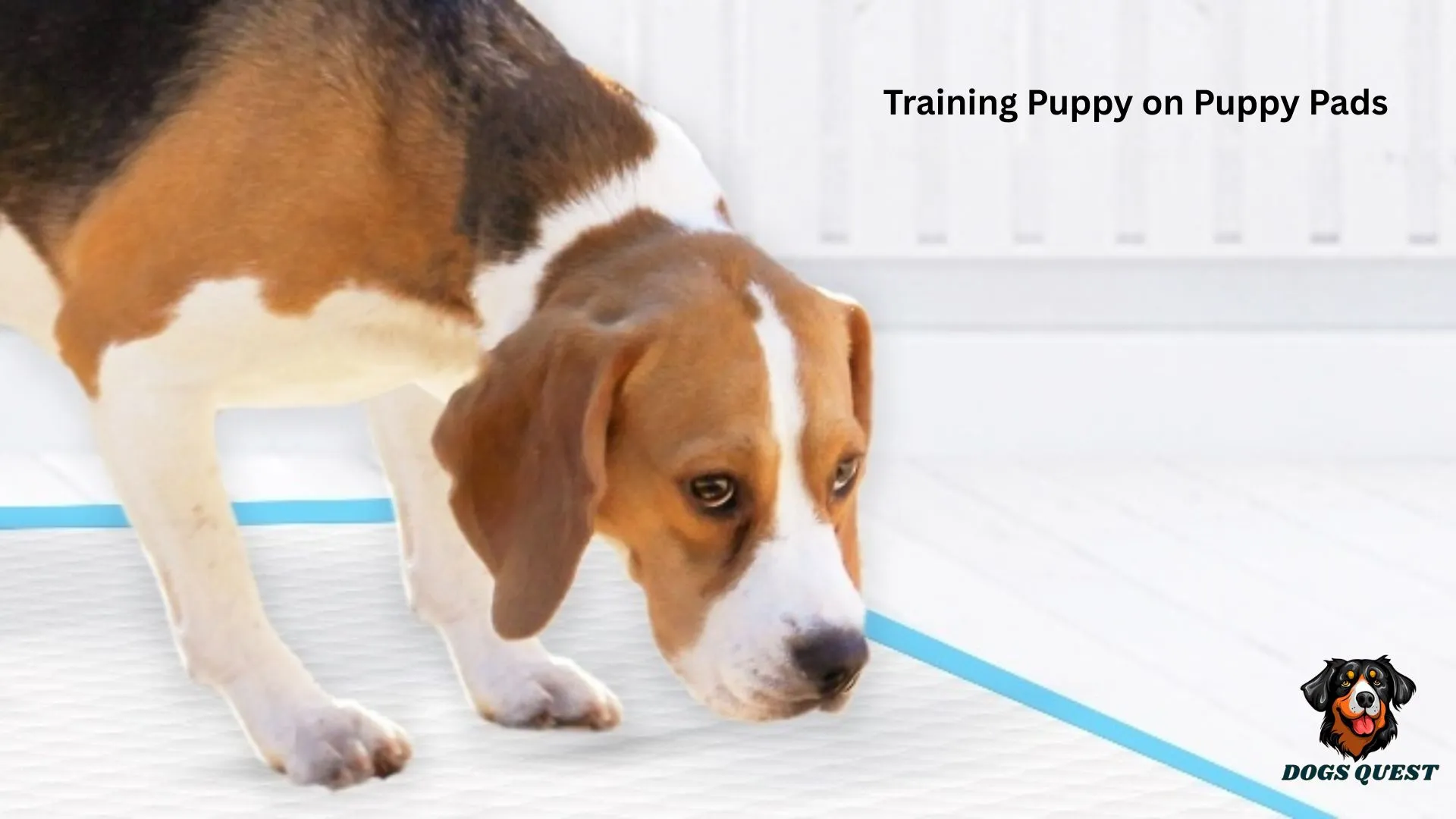 Training Puppy on Puppy Pads